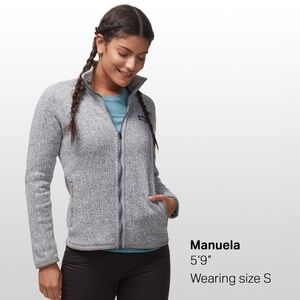 Gray Patagonia Fleece Jacket